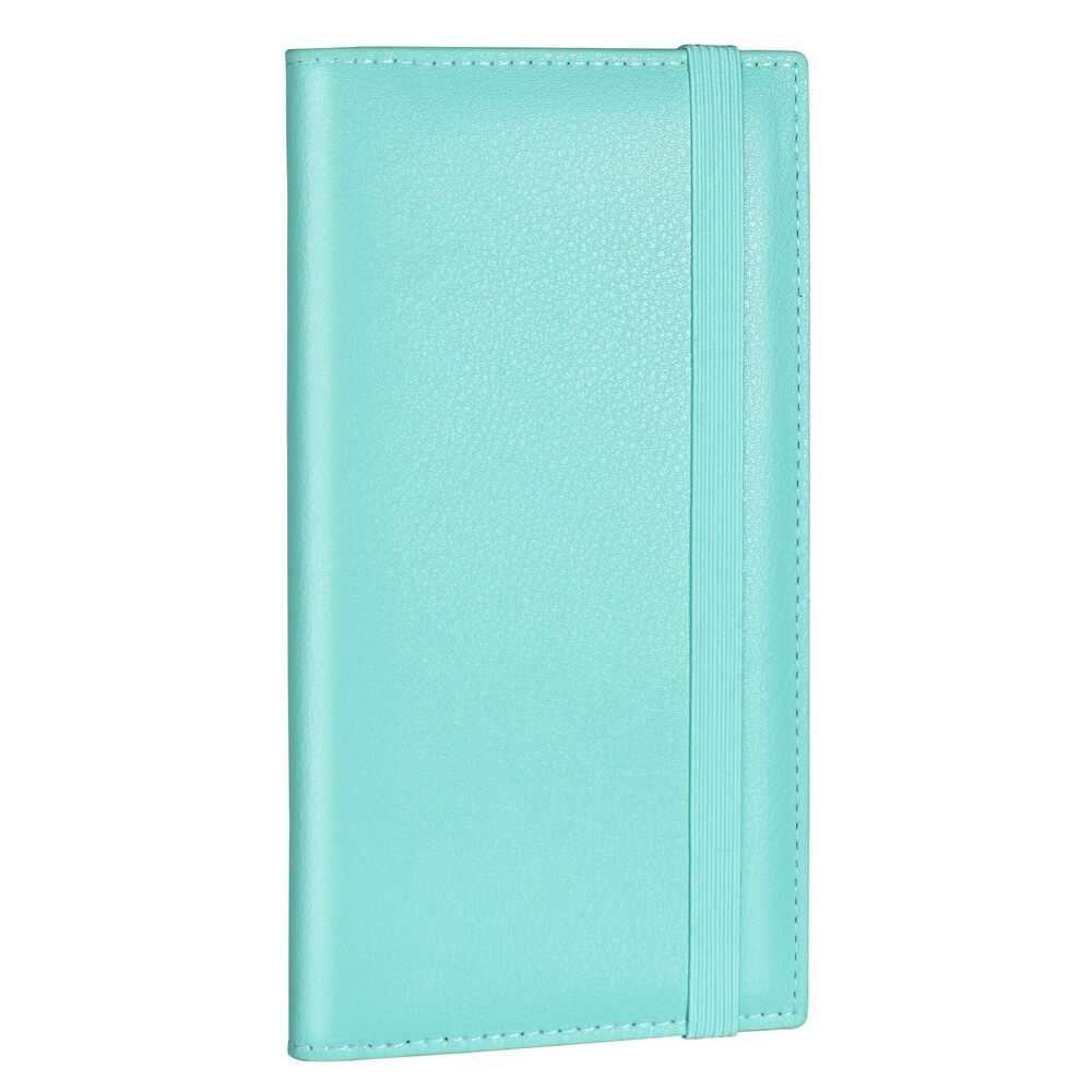 1538 Checkbook Cover , Premium Vegan Leather Checkbook Holder for Top &